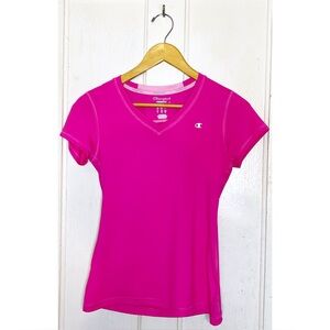 Champion size S : fuchsia hot pink ‘Powertrain Powerflex’ activewear workout top